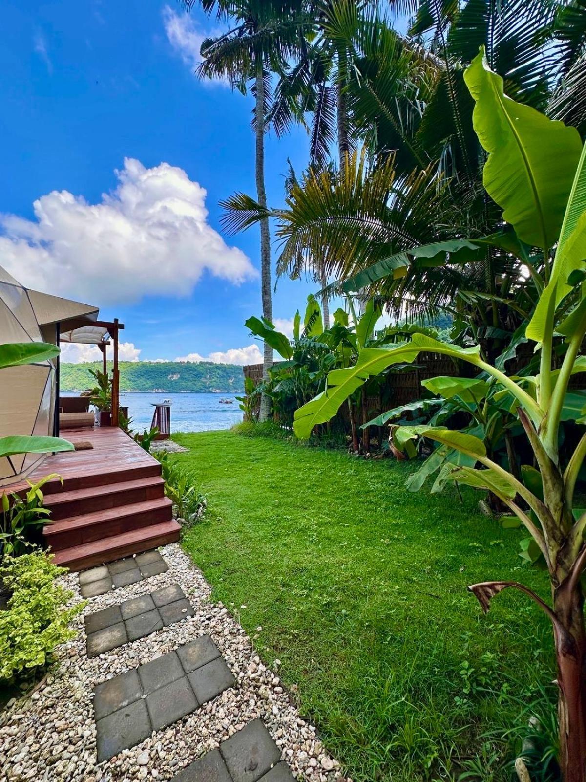 Beachfront Luxury Dome Villas - Gamat Bay Resort Нуса-Пеніда Екстер'єр фото